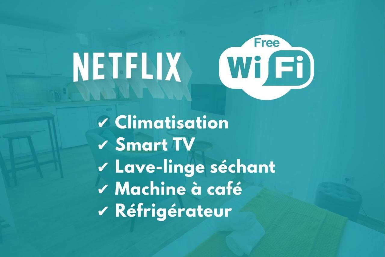 Joli Studio Climatise 'Alma 4' - Coeur De Beziers - Wifi Fibre - Netflix 외부 사진