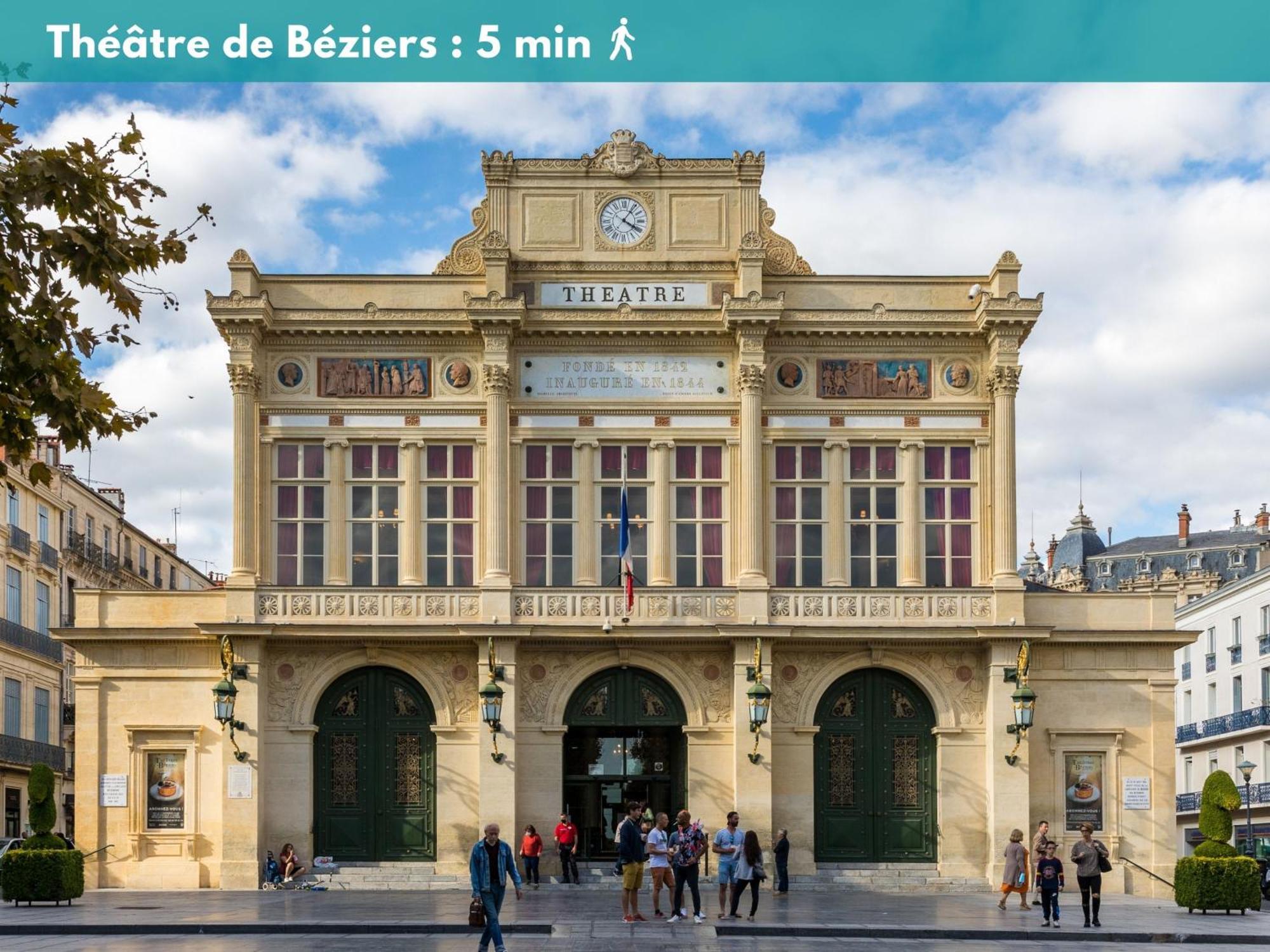 Joli Studio Climatise 'Alma 4' - Coeur De Beziers - Wifi Fibre - Netflix 외부 사진